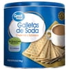 Great Value Export Soda Crackers, 28oz, Tin Can