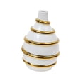 thumbnail image 3 of Florero de ceramica Perfecl Jarrón de ceramica Dorado, 3 of 8