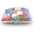 thumbnail image 4 of GZHJMY Christmas Snowman Throw Pillow Cover 20 x 20 Inch, Soft Square Cushion Case for Home Couch Sofa Bedroom Car Farmhouse Decor Home Decor, 4 of 7