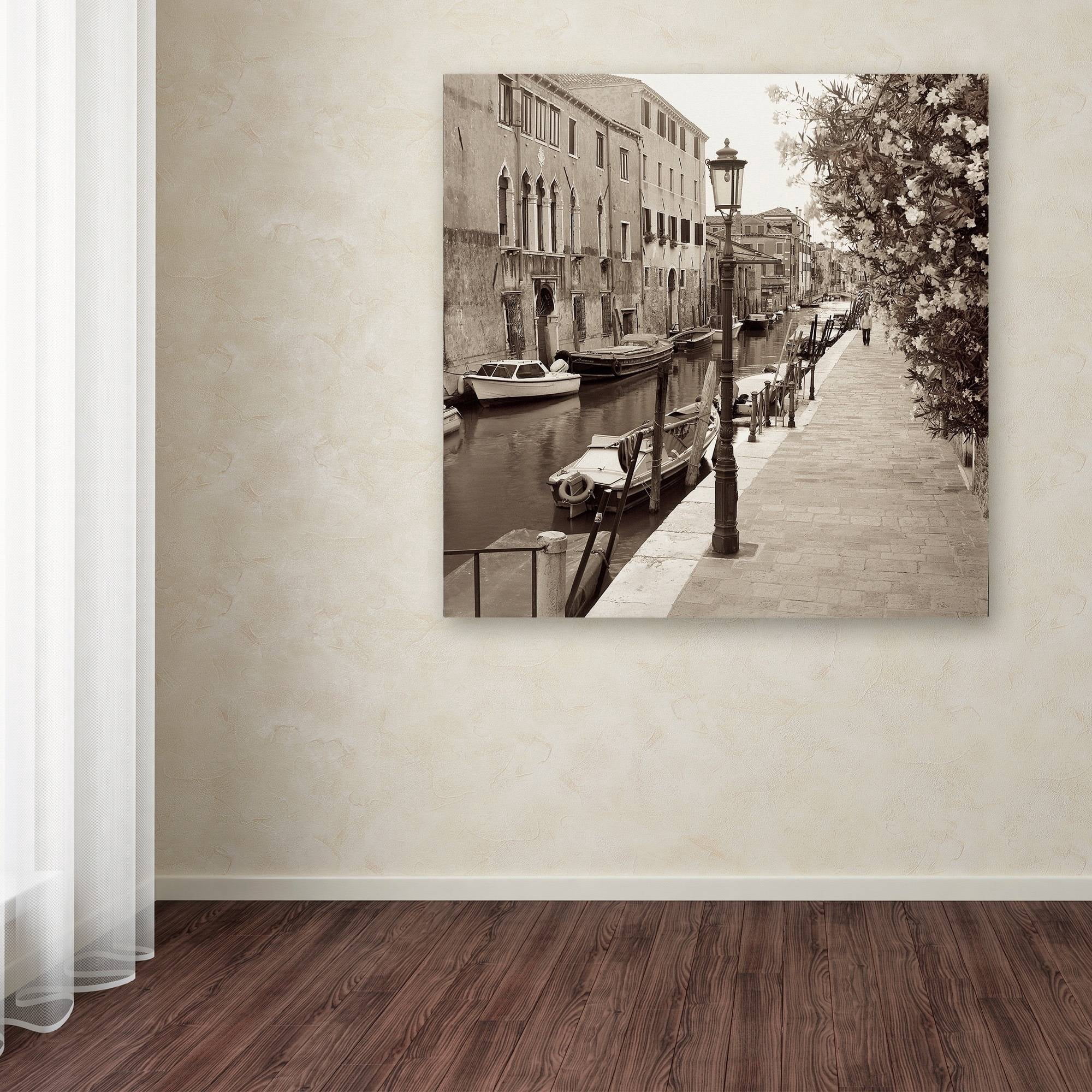Trademark Fine Art "Venezia VII" Canvas Art by Alan Blaustein