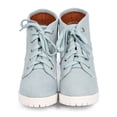thumbnail image 4 of New Women Liliana Sweetie-1 Canvas Tongueless Chunky Heel Sneaker Bootie Size, 4 of 5