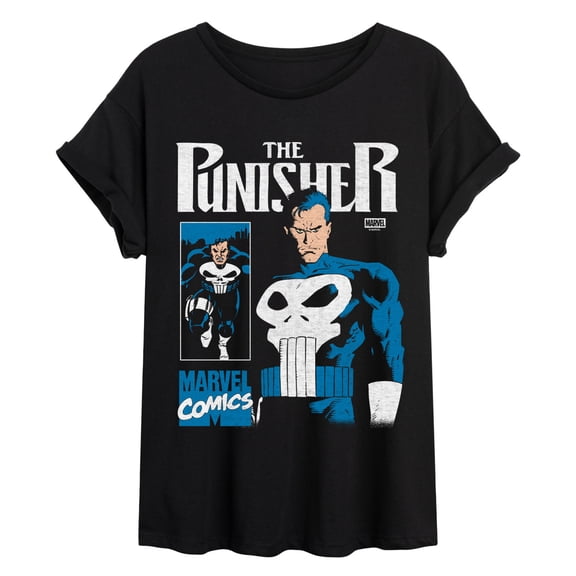 Punisher - Comic Cover Relaxed Fit T-Shirt
