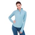 thumbnail image 5 of Reebok Women's and Women's Plus On-the-Go 1/2 Zip Top, Sizes XS-4X, 5 of 7
