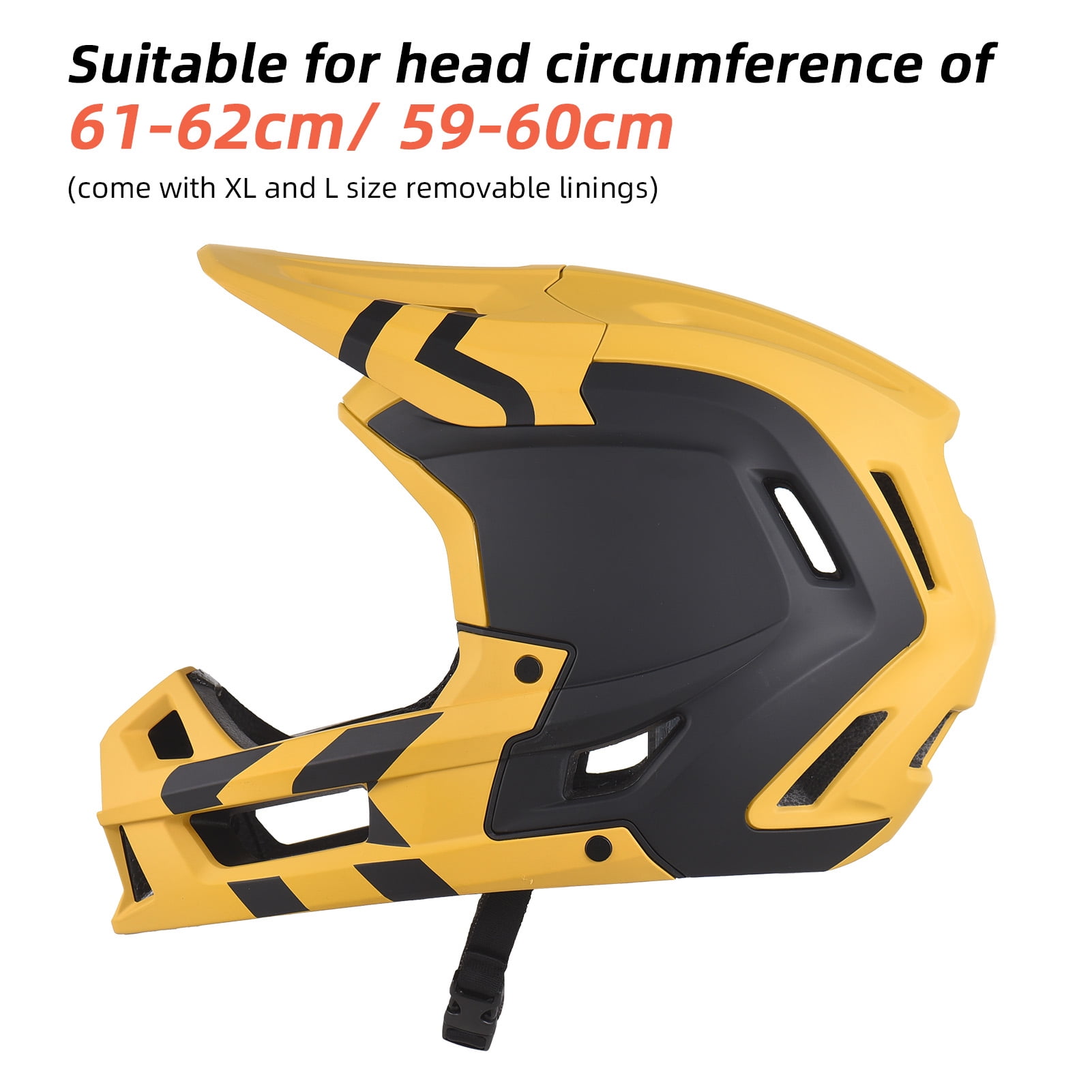 Elowen Full Helmet Face Full Face Mountain Bike Helmet Ventilation Lightweight Helmet