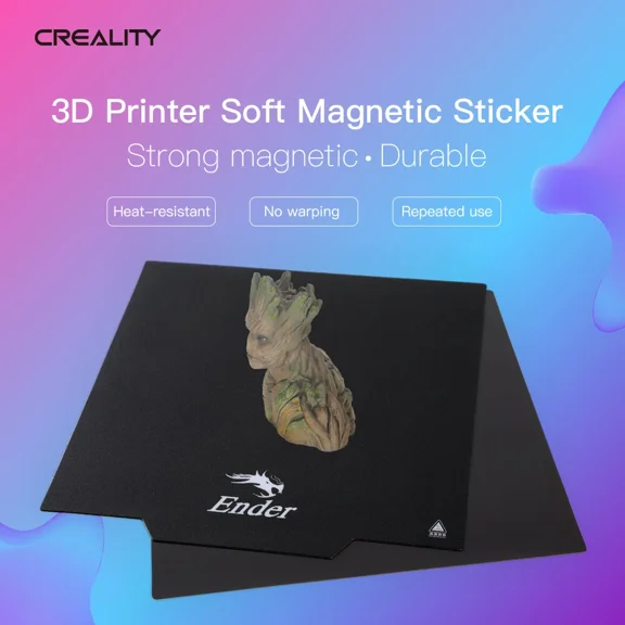 Original Creality Flexible Magnetic Hot Bed Sticker Ender 3 / Pro/ 5 3D Printer