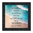 thumbnail image 4 of Memories Last Forever, Ocean Decor, Family Vacation Picture Frame, 10x10 8714, 4 of 6