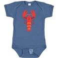 thumbnail image 3 of Inktastic Lobster Distressed Ocean Creature Boys or Girls Baby Bodysuit, 3 of 5