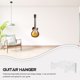 thumbnail image 4 of unbranded 1Jgo Percha De Pared Para Guitarra Y Bajo En Acrílico Transparente Con Seguro, 4 of 8