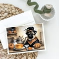 thumbnail image 2 of Pug Fall Kitchen Pumpkins Greeting Cards and Envelopes Pack of 8 7 in x 5 in, 2 of 3