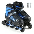 thumbnail image 2 of Patines en línea ajustables para interiores y exteriores, patines de fitness para niños, niñas y mujeres., 2 of 6
