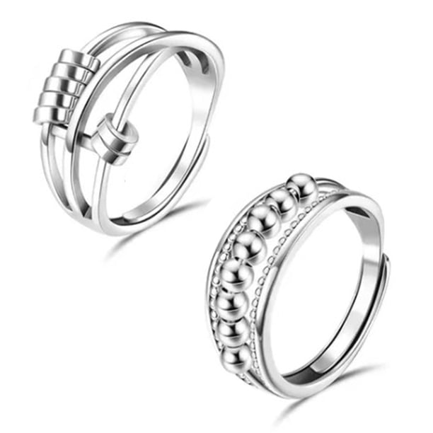 Anillo De aleación, Anillos De Regalo De Regalo De Apertura Ajustables Ajustables De Ambiente Ajustable único Para Fechas Para Fechas