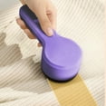 thumbnail image 6 of PureCasa USB Rechargeable Lint Remover for Clothes Furniture Blanket, Electric 6-Blade Lint Ball Remover Defuzzer, Household Fabric Shaver Depiller, Gift for Family Friends, 1PC, Purple, 6 of 8