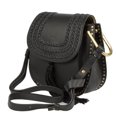 thumbnail image 3 of Chloe CHL-HBAG-HSON-BLK-GLD-S Hudson Calfskin Shoulder Bag, Black with Gold Hardware, 3 of 7