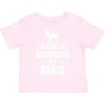 thumbnail image 3 of Inktastic Easily Distracted by Goats Boys or Girls Toddler T-Shirt, 3 of 5