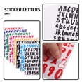 thumbnail image 6 of 8 Sheets of PVC Alphabet Stickers Mailbox Letter Stickers DIY Crafts Making Stickers, 6 of 10