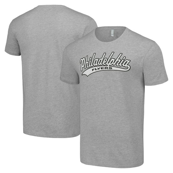 Men's Starter Heather Gray Philadelphia Flyers Tailsweep T-Shirt