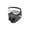 Gray, variant on Reusable Dual Air Breathing Valve Face Mask Cover with Activated Carbon Filter (Sky Blue Cycling)