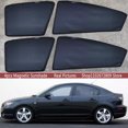 4pcs Car Sunshade Shield Windshield Frame Curtain Sun