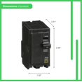 thumbnail image 3 of Disyuntor Schneider Electric QO de 15 amperios, bipolar, 120/240 V, 3 of 3