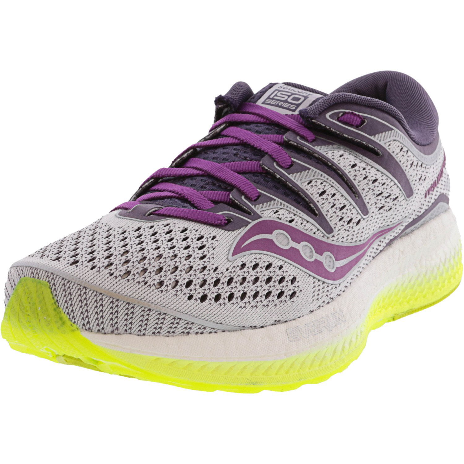 Womens Saucony Triumph Iso 5 Womens Running Shoes White 
