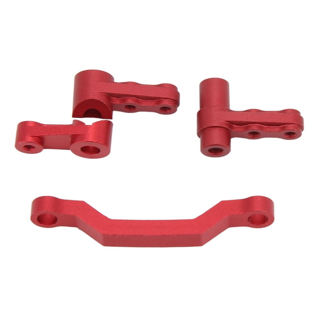 Piezas de actualización de automóviles RC, grupo de dirección de aleación de aluminio Kit de grupo de dirección RC Kit de grupo de dirección de aleación de aluminio Los mejores materiales
