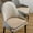 Gold, variant on 100Fens Curved Dining Chair Cushion Comfortable Breathable Stable Non Slip Exquisite Edging Machine Washable Cushion