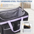 thumbnail image 6 of SLSY Dance Bag with Garment Rack - 28" Competition Duffle Bag - Rolling Garment Bag with Wheels - Ideal Costume Suitcase for Dancers Livestreamer Athletes - Large Capacity Enhanced Stability, 6 of 10