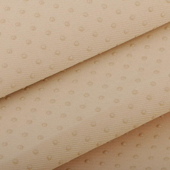 Yunhgft 1 Yard Non Slip Fabric Rubber Non Skid Rubber Treated Fabric Beige