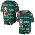 thumbnail image 3 of Brittany Spaniel Dad Like a Regular Dad Only Cooler Happy Father's Day All Over Print 3D Baseball Shirt Brittany Dog Lover Gifts Idea Softball Sport - 02007, 3 of 6