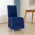 thumbnail image 5 of Oiur Chair Cover Color Banquet Chair Wear Resistant Super Soft Non-Fading Solid Slipcover Stretch Wedding Chair Protector, 5 of 15