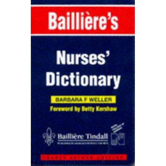 Pre-Owned Bailliere's Nurses' Dictionary