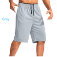 thumbnail image 4 of Men's Athletic Shorts with Pockets 11" Long Basketball Shorts Lightweight Quick Dry Gym Workout Shorts, 4 of 5