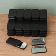 thumbnail image 6 of 60 Pack Black Mini Rectangular Metal Tins Boxes with Sliding Lids, Small Empty Slide Top Tin, 6 of 7