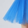 thumbnail image 4 of DuoJiaJ Tutu Skirts for Women Layered Casual Party Skirt Adult Ballet Dancing Skirts,Blue L, 4 of 5