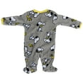 thumbnail image 2 of Peanuts Snoopy and Woodstock All Over Print Footed Pajamas-3-6 Months, 2 of 2
