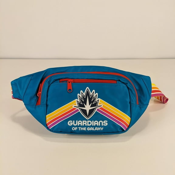Guardians Of The Galaxy Blue Retro style Fanny Pack Bag Marvel