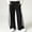 Black, variant on Cethrio Girls Sweatpants Size 10-12, Color-blocking Fleece-lined Elastic Waist Open Bottom Straight-leg Pants Gray