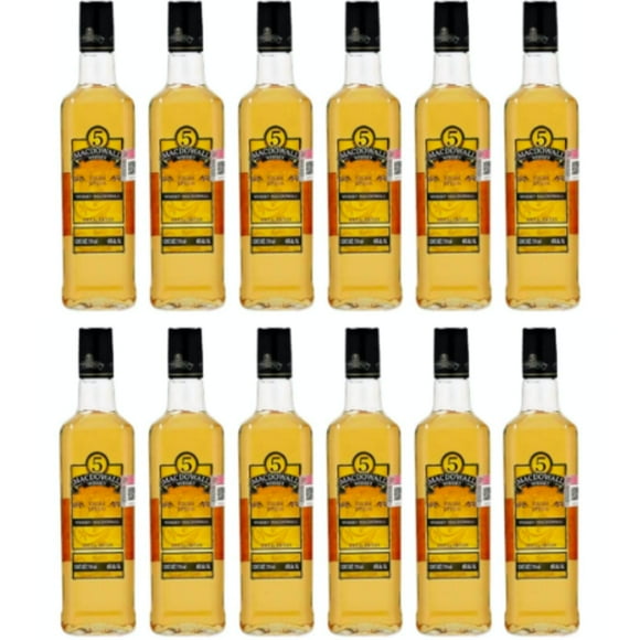 Pack de 12 Whisky Macdowall 5 Edición Especial 750 ml