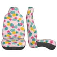 thumbnail image 5 of Haiem Pineapple And Leaves Printed Car Seat Covers Set of 2, Universal Fit Car Seat Covers,Protective Seat Covers,Comfortable Car Seat Covers, Easy Installation Seat Covers, Vehicle Seat Covers, 5 of 9