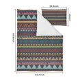 thumbnail image 5 of Boho Bohemia Geometric Line Art Duvet Cover and Pillowcase Set for Single Bedding, Bedroom Accessories for Kids Teens, 5 of 5