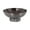 Pewter, variant on Kate and Laurel Rooks Ribbed Decorative Metal Bowl, 12 Inch Diameter, Brass, Modern Raised Fruit Bowl for Kitchen Counter or Use as a Key Bowl for an Entryway Table