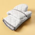 thumbnail image 3 of 1 par de guantes para horno gruesos resistentes al calor, manoplas antiescaldaduras que protegen la tela, manopla para horno para hornear, 3 of 3