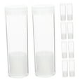 thumbnail image 3 of SOPOTUTU 20pcs Round Plastic Coin Tubes Storage For Collectors Secure Coin Protection, 3 of 5