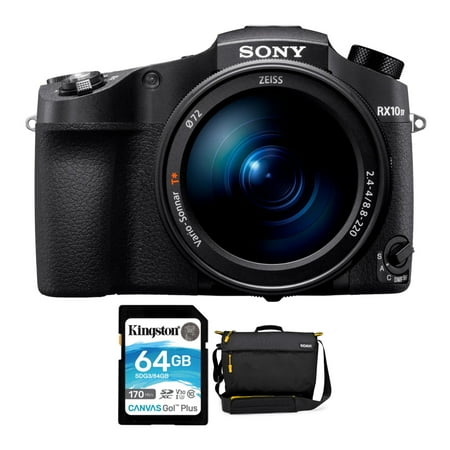 UPC: 0196271950783 | Sony CyberShot RX10 IV Digital Camera with 64GB Memory Card and Bag Bundle