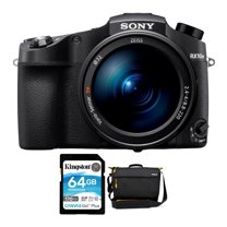 Sony CyberShot RX10 IV Digital Camera with 64GB Memory Card and Bag Bundle