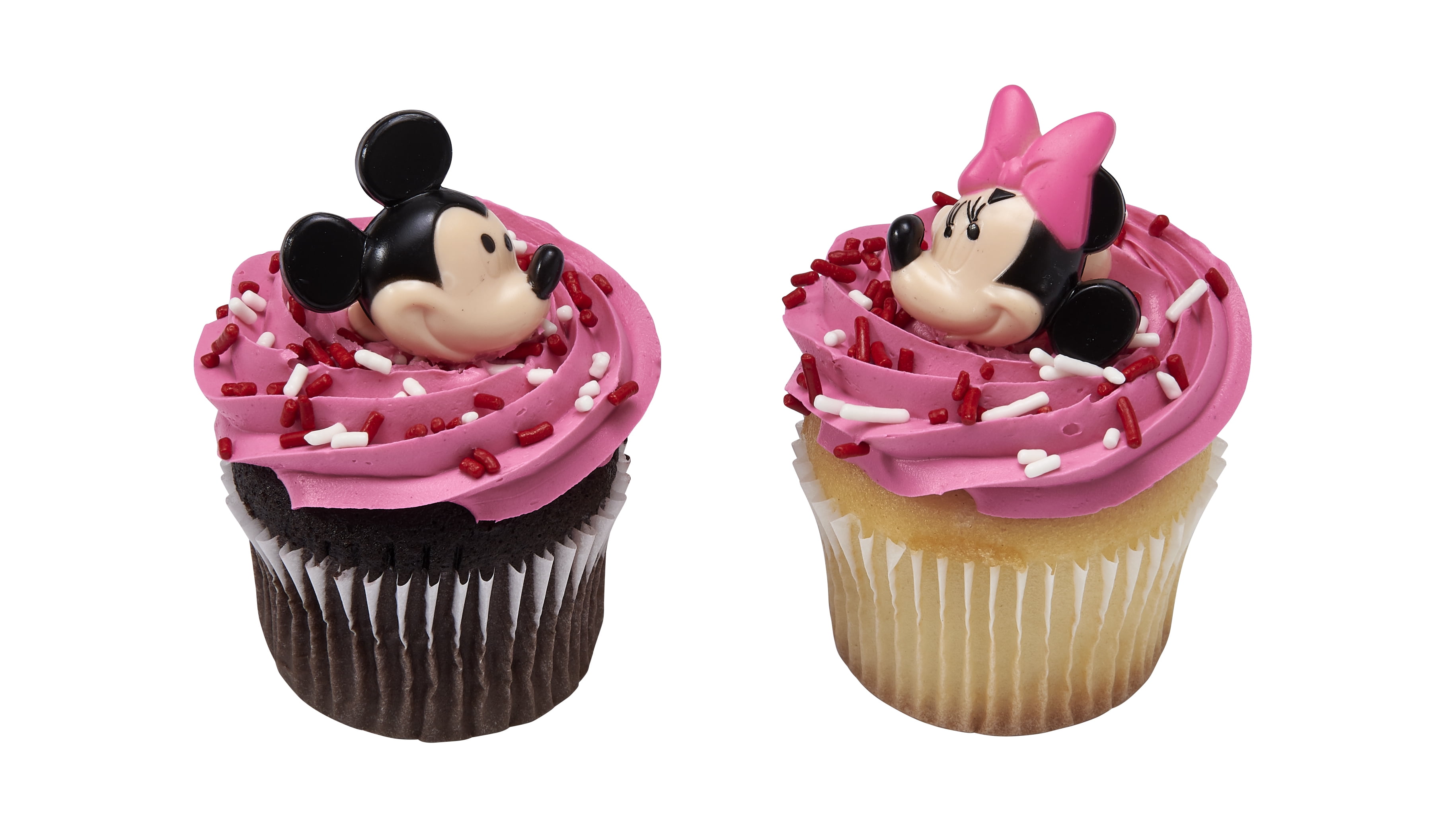 Mickey and Minnie Mouse Cupcakes - Walmart.com - Walmart.com