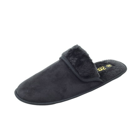 

Starbay Men s Faux Suede Slide Warm Slip-on Hotel House Indoor Slippers