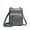 Grey, variant on TAZAG small mobile phone bag for women's retro soft leather shoulder bag versatile crossbody coin wallet