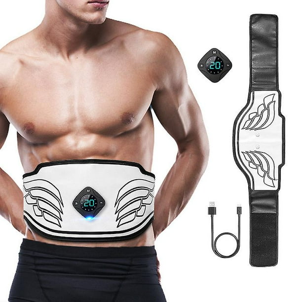 Lepai Electric Muscle Stimulator Vibration Belt Abs Trainer Ems Abdominal Muscle Stimulator Toner Fitness Training Gear Home Gym Belt BattqxElectric Muscle Stimulator Vibration Belt Abs Train Walmart....