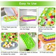 thumbnail image 5 of Silicone Ice Cube Tray, 3Pcs Ice Cube Mold with Lid - 111 Ice Cube Molds for Jelly Milk Juice Cocktails Whiskey - LFGB C, 5 of 5